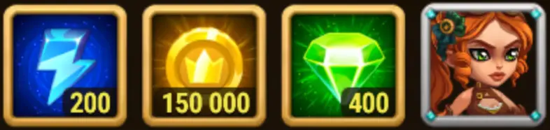 SOLFORS4GINGER gift contents in Hero Wars