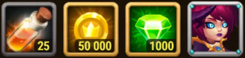 SOLFORS4IRIS gift contents in Hero Wars